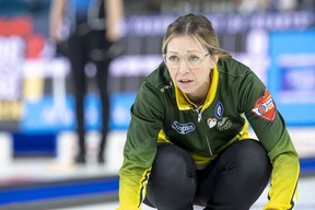 Krista McCarville a déclaré que son équipe n'était pas forte au début malgré une avance de 3-0 et qu'elle les a finalement rattrapées.