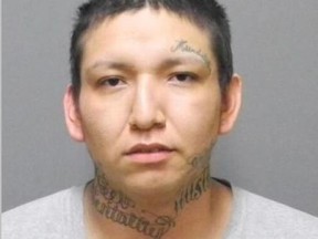 RCMP in southwestern Manitoba are searching for 32-year-old Seril Mazawasicuna, from the Sioux Valley Dakota First Nation, a man they allege was involved in a violent incident last Friday, and who is now considered “armed and dangerous.” RCMP handout photo