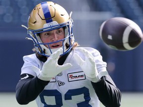 Slotback Dalton Schoen did not receive an NFL contract offer and is expected to be back with the Winnipeg Blue Bombers in 2023.