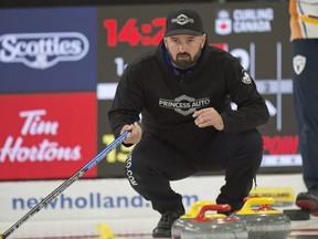 Reid Carruthers is the second seed for the Manitoba men's curling championship this week in Neepawa.