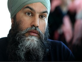 Federal NDP Leader Jagmeet Singh was in Winnipeg Tuesday, where he talked about health care.