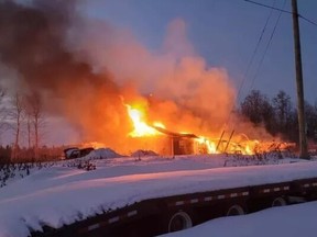 A total of 30 community members including children were left homeless after fire destroyed a six-unit apartment complex in Shoal Lake 40, early Saturday morning.