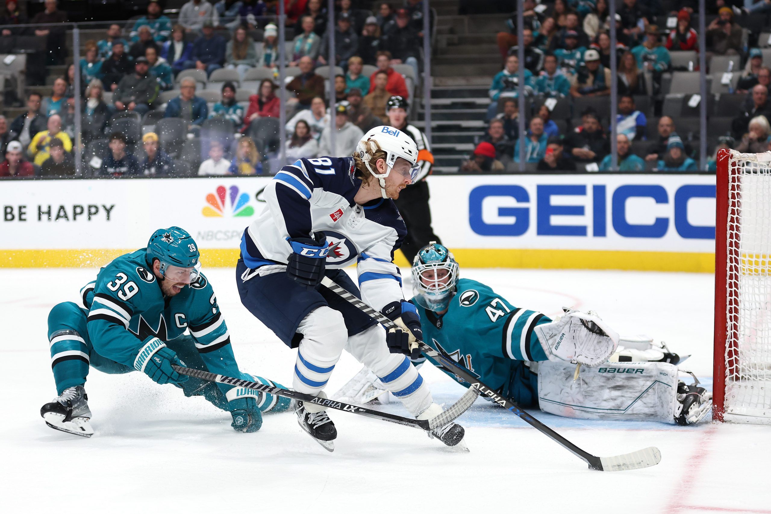 San Jose Sharks vs Winnipeg Jets - March 07, 2023