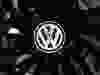 The logo of German carmaker Volkswagen