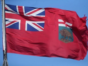 The Manitoba flag