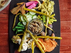The plant-based board from Preservation Hall in the Polo Park area of Winnipeg, one of Hal Anderson's favourite spots. For Winnipeg Sun Hal's Kitchen. Handout/Preservation Hall