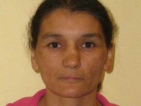 A RCMP manhunt continued on Friday for Kathleen Flatfoot, 49, of the Pine Creek First Nation, after an alleged assault in Dauphin on March 13 sent two people to hospital. RCMP Handout