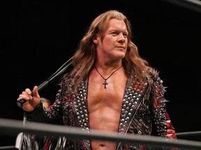 Wrestler Chris Jericho is shown in a handout photo. Jericho be wrestling in front of his hometown for the first time since 2009 when All Elite Wrestling makes its debut at Winnipeg's Canada Life Centre on Wednesday.