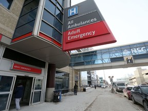 Health Sciences Centre's emergency room