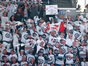 The Jets are expecting there to be whiteout conditions at Canada Life Centre when they take on the Golden Knights in a playoff game.