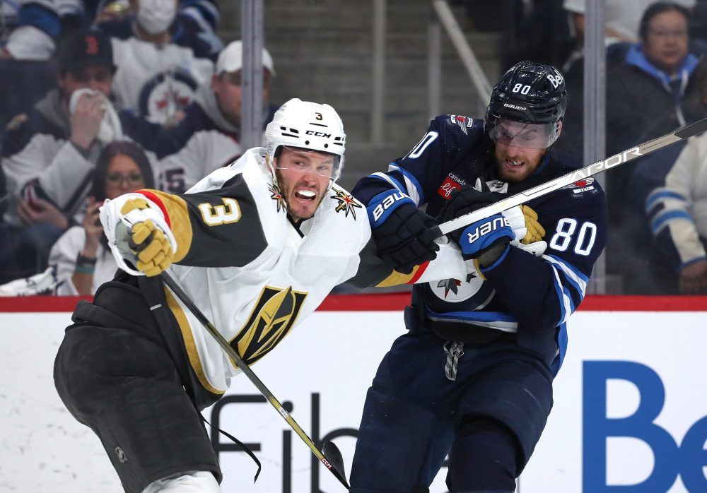 Watch: Vegas Golden Knights vs Winnipeg Jets game sees massive brawl break  out in the second period