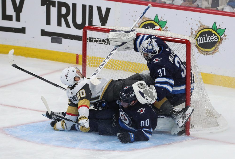 Vegas Golden Knights on X: That moment when the first player in Golden  Knights history meets the first goalie in team history.   / X