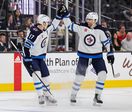 Morgan Barron's return to the ice for Jets epitome of playoff hockey