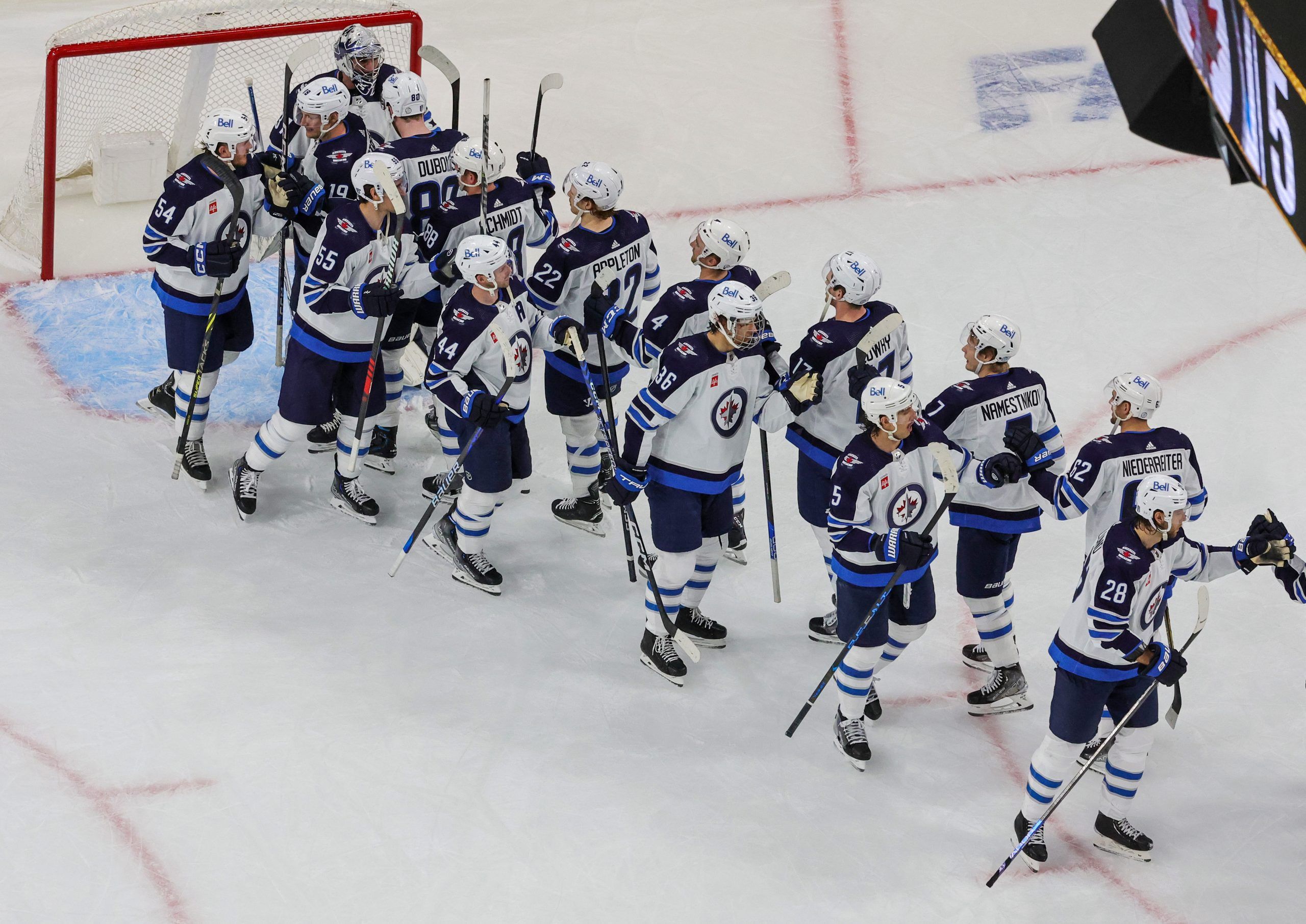 YOUR WINNIPEG JETS HAVE PUNCHED THEIR TICKET TO THE STANLEY CUP