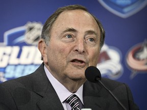 NHL commissioner Gary Bettman wants to keep the Coyotes in Phoenix.