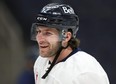 Manitoba Moose forward Jansen Harkins scored the overtime winner in Game 2 against the Milwaukee Admirals.