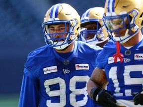 Rookie defensive lineman Anthony Bennett says Winnipeg Blue Bombers training camp is giving him a chance to learn from two of the best in the game — defensive ends Willie Jefferson and Jackson Jeffcoat.