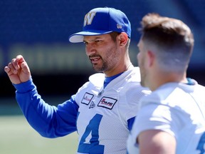 Sergio Castillo and Marc Liegghio are both part of a kicking competition with the Winnipeg Blue Bombers, althoguh Castillo clearly has a leg up at the start of training camp.