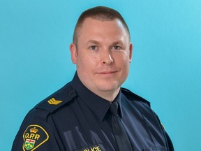 OPP Sgt. Eric Mueller was shot to death near Bourget in the early-morning hours Thursday.