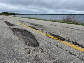 Provincial Road 307 in the Whiteshell was named Manitoba's worst for the second straight year.