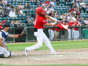 Goldeyes first runs of the game