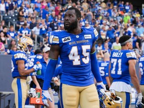 Celestin Haba is a 23-year-old true rookie who will make his CFL debut with the Winnipeg Blue Bombers on Friday night.