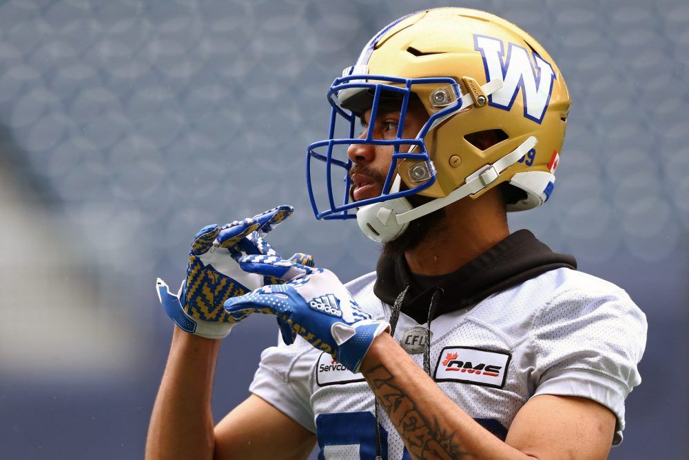 Bombers place star receiver Lawler on suspended list for 3-4 weeks |  Winnipeg Sun