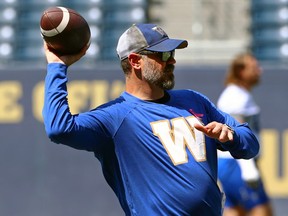 Winnipeg Blue Bombers offensive co-ordinator Buck Pierce is happy to be working with such a familiar group of players on offence and believes his unit will be ready to hit the ground running on Friday.