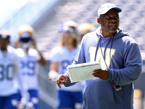 Winnipeg Blue Bombers defensive co-ordinator Richie Hall wasn't happy with the way his team played in last week's loss to the B.C. Lions, nor the way they practised when they returned to the field on Tuesday.
