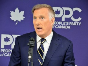 People's Party of Canada leader Maxime Bernier