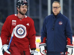 Paul Maurice and Josh Morrissey