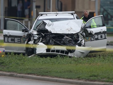A high speed police chase in Winnipeg resulted in a serious crash.  Chris Procaylo, Wednesday, June 07, 2023 Winnipeg Sun