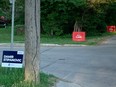 Election signs