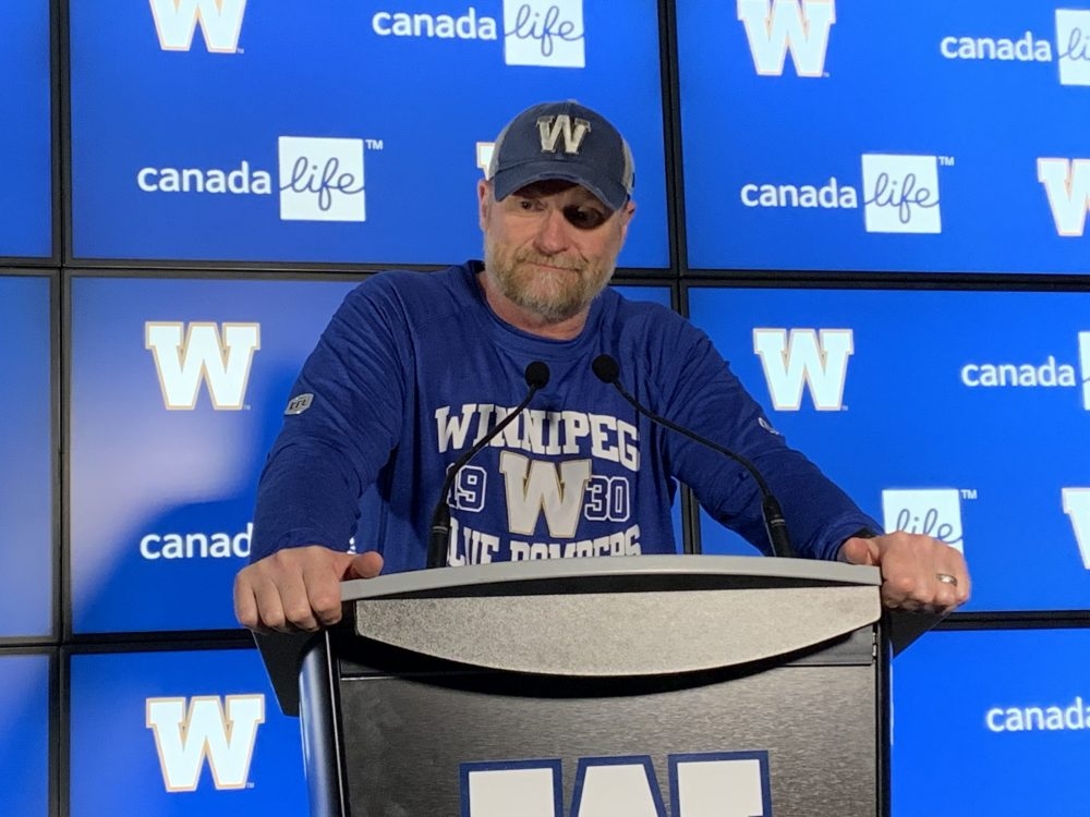 'Admire and learn from': Bombers boss Mike O'Shea tips his cap to the Winnipeg Jets