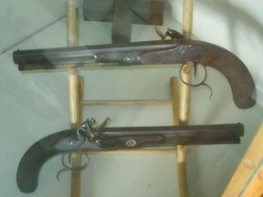 Rothe Kilkenny Flintlock dueling pistols