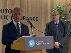 Manitoba Public Insurance presser