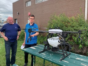 Drone pilot program for mosquito control