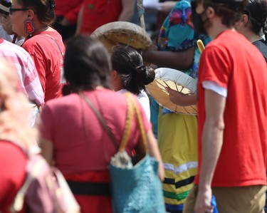 A round dance took place at Portage and Main in Winnipeg at 2PM today, the event is part of a larger call to search local landfills, and to bring justice for Missing and Murdered Indigenous Women and Girls (MMIWG). Thursday Aug 3.