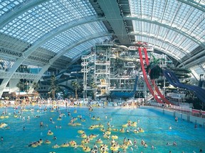 World waterpark at West Edmonton Mall.