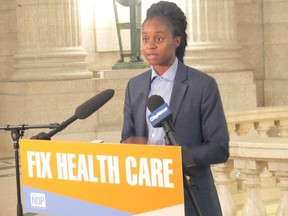 Manitoba NDP Health critic Uzoma Asagwara.