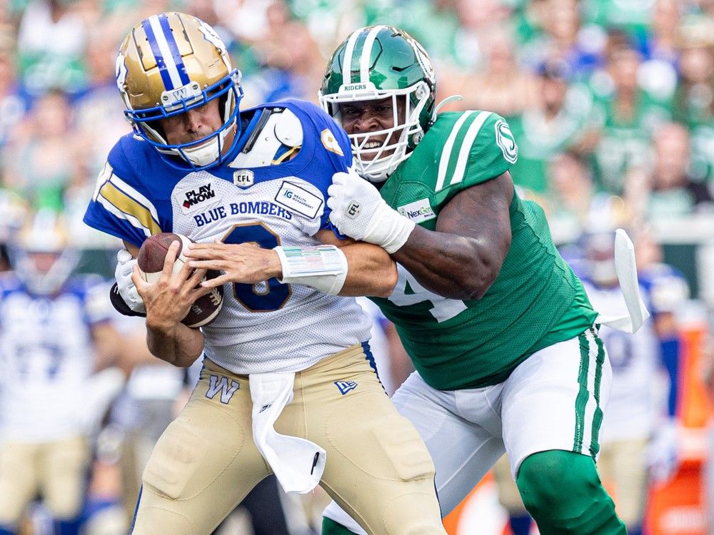 Collaros, Bombers furious over head butt and own play against Riders