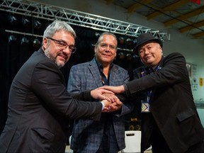 First Nations leaders sign an MOU with the Asper School of Business