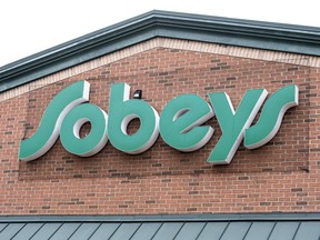 Sobeys supermarket signage.