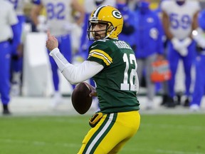 Aaron Rodgers - Green Bay Packers - Sport - Jan 2021 - Getty