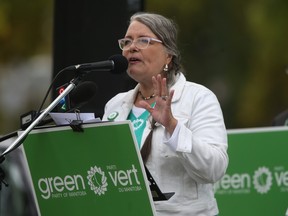 Green Party of Manitoba Leader Janine Gibson,