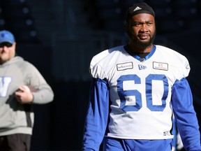 Offensive lineman Drew Richmond is looking to make his second CFL appearance on Friday. His first, back in 2021, lasted only 11 snaps.