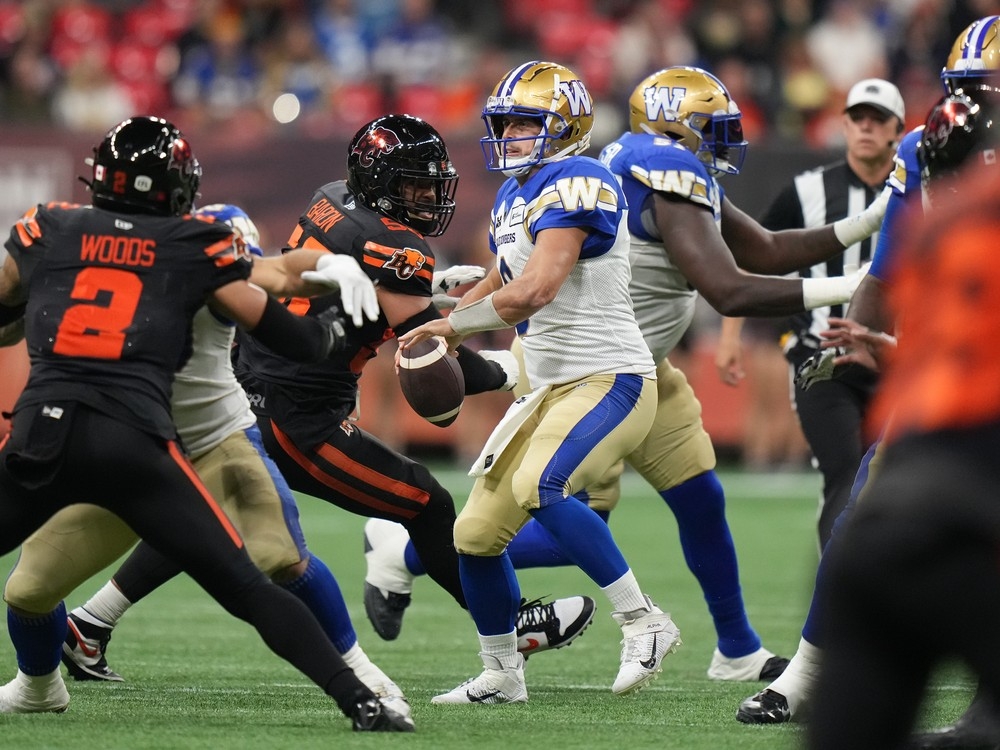 Post-Game Nov. 12  Jevon Cottoy - BC Lions