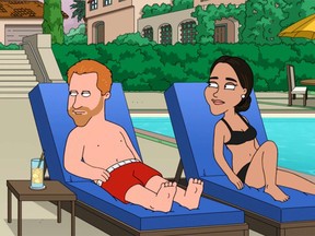 Prince Harry and Meghan Markle are reportedly upset after they were mocked on a recent episode of 'Family Guy.'