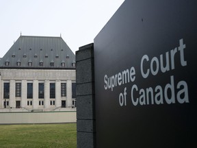 The Supreme Court of Canada, Canada's top court is seen, Friday, June 16, 2023 in Ottawa.