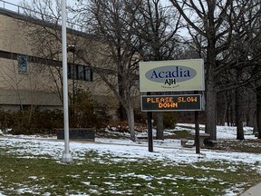 Acadia Junior High in Winnipeg